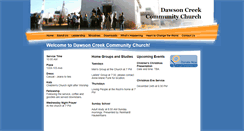 Desktop Screenshot of dawsoncommunitychurch.org